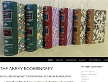 Tablet Screenshot of bookbinders.co.uk